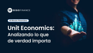 Gráfico de porcentajes en crecimiento sobre una mano, representando análisis financiero y rentabilidad. Imagen corporativa de SEGOFINANCE para El Rincón Financiero.
