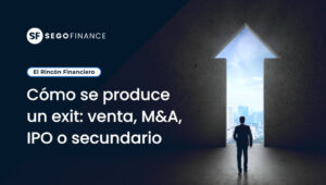 Ilustración sobre cómo se produce un exit en venture capital: venta, M&A, IPO o mercado secundario